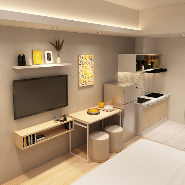 Desain Interior Apartemen Studio 27 Desain Id Desain Interior Apartemen Studio 27 Desain Id